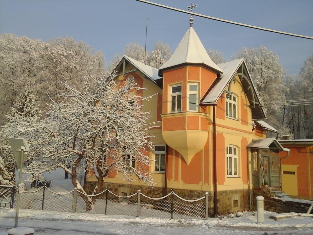 Apartmany Villa Magnolie Ліпова Лазнє Екстер'єр фото